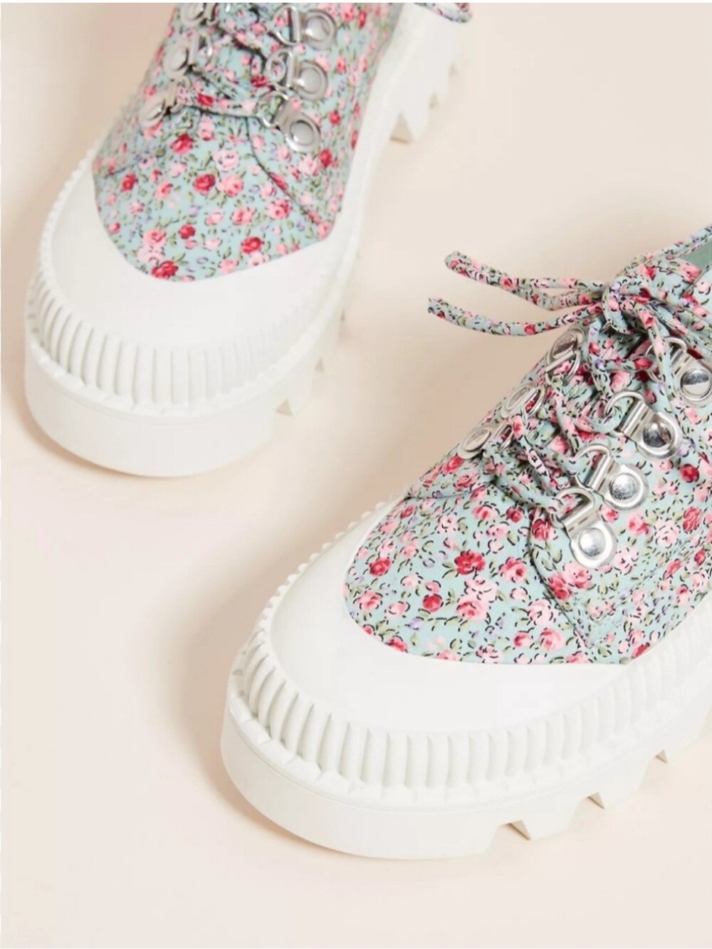 Jeffrey Campbell B2School Platform Sneakers Size 8
